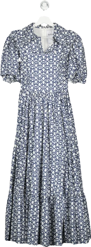 ALB Anne Louise White Oakley Heart Dress UK 8