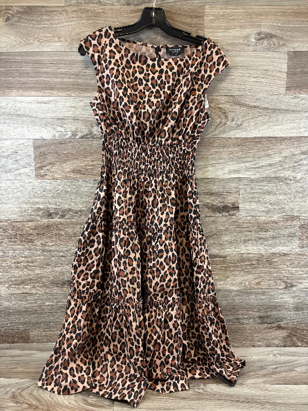 Dress Designer By Kate Spade In Leopard Print, Size: S