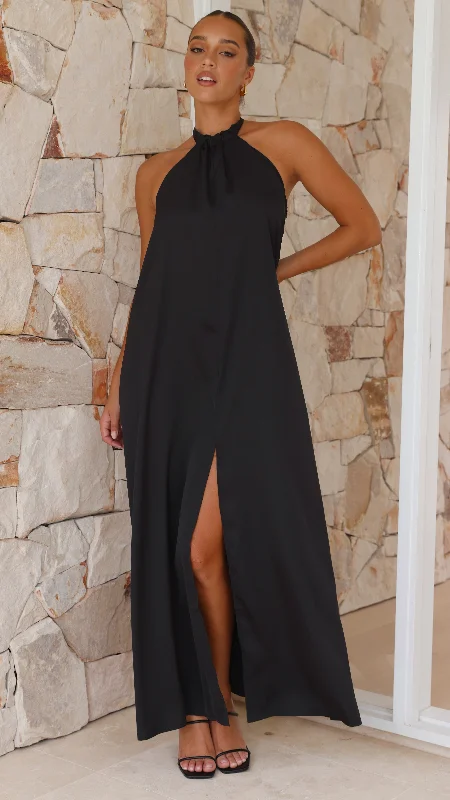 Monique Maxi Dress - Black