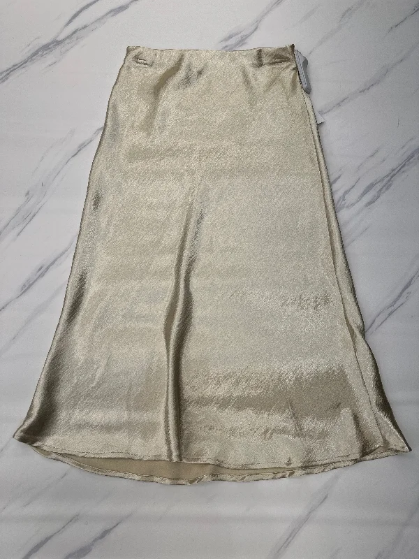 Skirt Maxi By Rachel Zoe In Gold, Size: S