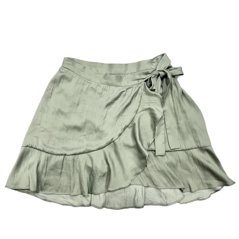 Skirt Mini & Short By Maeve In Green, Size: Xxs