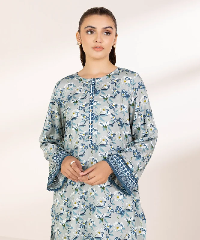 Printed Linen Shirt