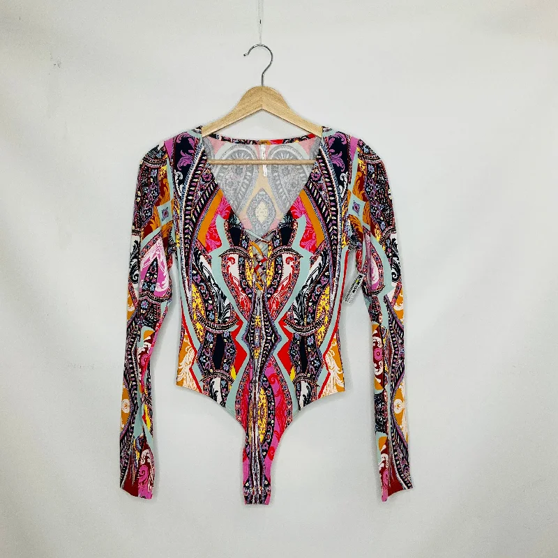 Bodysuit By Free People In Multi-colored, Size: S