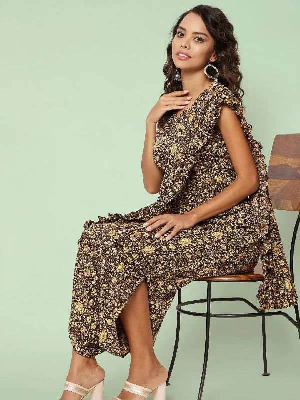 Yellow Floral Print