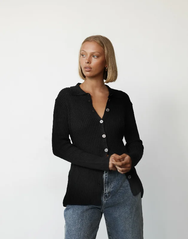 Elise Cardigan (Black)